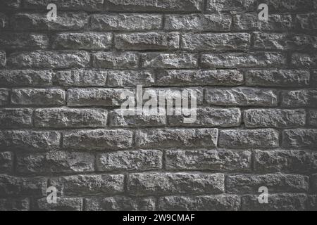 Detail of a medieval stone wall. Seamless texture. Stock Photo