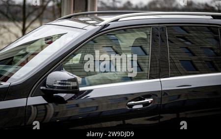 AMSTERDAM - Danny Blind leaves the Johan Cruijff ArenA after an extraordinary meeting for shareholders in which he was nominated as a technical man on the supervisory board. Blind previously said goodbye to the Ajax supervisory board when he was able to assist national coach Louis van Gaal with the Dutch national team. He decided not to return after the World Cup in Qatar. ANP ROBIN UTRECHT Stock Photo