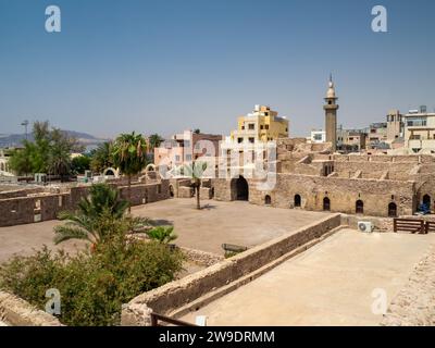 Aqaba Fortress, aka Mamluk Castle, Jordan, Middle East Stock Photo