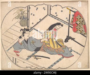 Scene in a Joroya, Edo period (1615–1868), ca. 1690, Japan