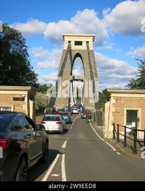 The Clifton Suspension Bridge, Bristol, United Kingdom. Stock Photo