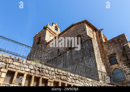 Laredo, Spain. The Iglesia de Santa Maria de la Asuncion (Church of Saint Mary of the Assumption), main parish of the town Stock Photo