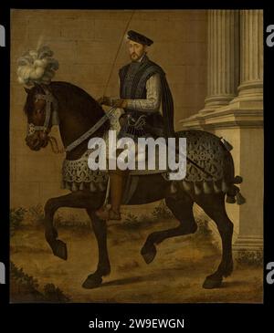 Henry II (15191559), King of France 1945 by Francois Clouet Stock Photo