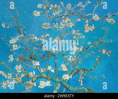 Almond Blossom, Vincent van Gogh, 1890, Stock Photo