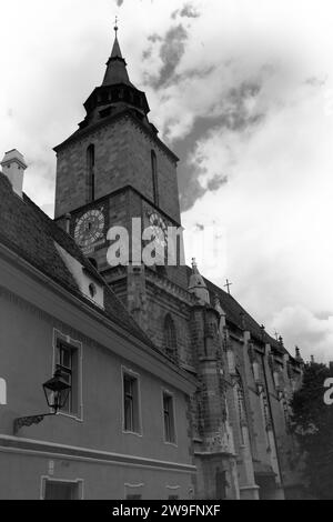 The Black Church in Brașov, Romania Stock Photo