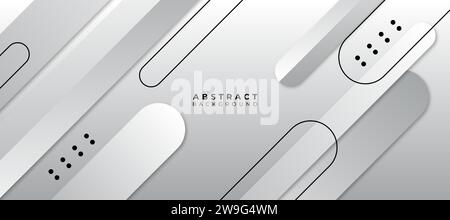 modern geometric background vector. abstract geometric background vector Stock Vector