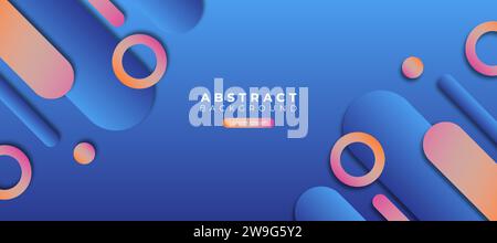 geometric colorful background vector illustration. abstract geometric background vector Stock Vector