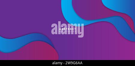 modern wavy background vector. gradient background vector illustration Stock Vector