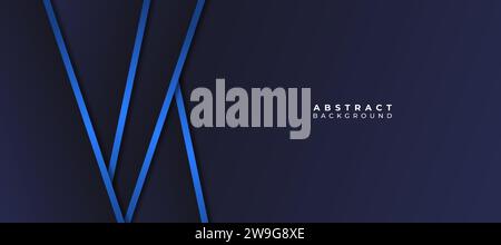 modern blue background vector illustration. modern background vector. Stock Vector