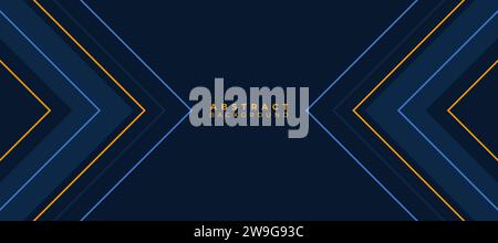 modern blue background vector illustration. modern background vector. Stock Vector