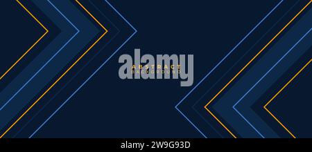 modern blue background vector illustration. modern background vector. Stock Vector