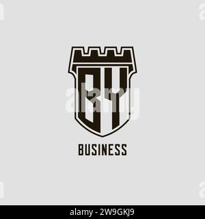 Fortress vector logo. Fortress icon. Vector Stock Vector Image & Art ...