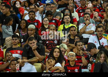 Rio, Brazil - december 27, 2023, zico all-star game, main match of Zico's charity game at Maracana stadium Stock Photo