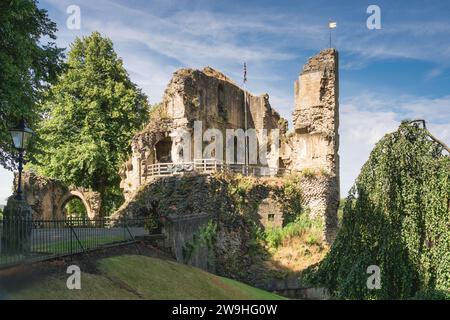 Knaresborough Castle, Nidderdale, The Yorkshire Dales, England, UK. Stock Photo