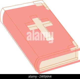 Isolated colored holy bible icon Vector Stock Vector