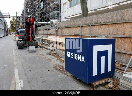 Signa construction project at Passauer Strasse 1, where retail space ...