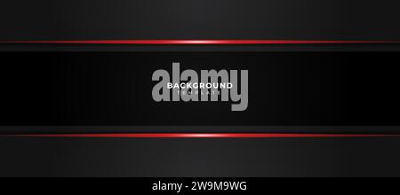luxury red black background vector. abstract luxury background vector illustration Stock Vector