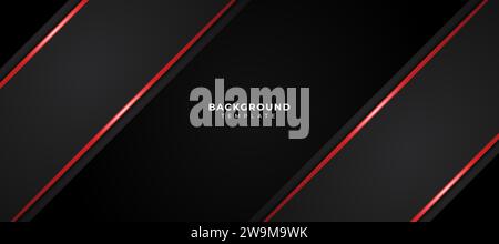 luxury red black background vector. abstract luxury background vector illustration Stock Vector