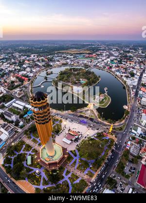 Aerial view of Roi Et Tower in Thailand Stock Photo - Alamy