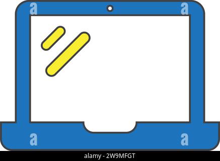 Computer icon collection vector. Stock Vector
