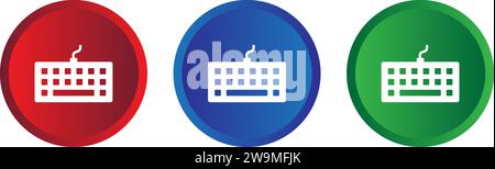 Computer icon collection vector. Stock Vector