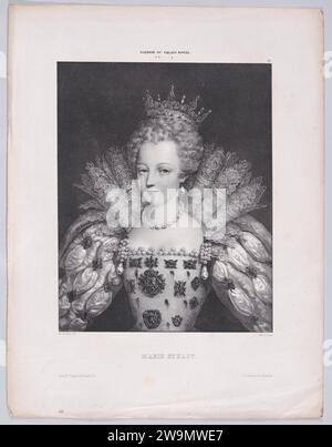 Mary, Queen of Scots (from 'Galerie du Palais Royal,' plate 25) 1958 by Mary, Queen of Scots Stock Photo