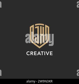 JX Logo monogram with modern style concept design template isolated on ...