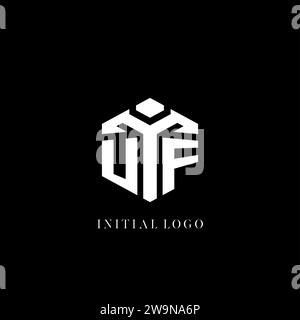 UF initial hexagon logo design inspiration Stock Vector Image & Art - Alamy
