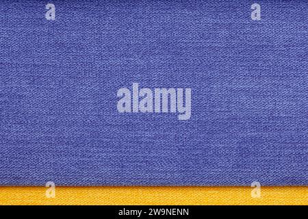 Background image of two pieces of multi-colored fabric. Stock Photo