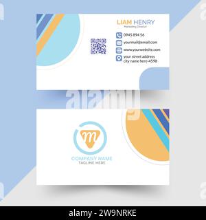 Modern and Minimalist Business Card Templates Stock Vector