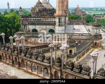 Asafi Mosque, on the site of Imambara Bara, VW86+MQ3, Husainabad Trust Rd, Machchhi Bhavan, Lucknow, Uttar Pradesh 226003, India Stock Photo