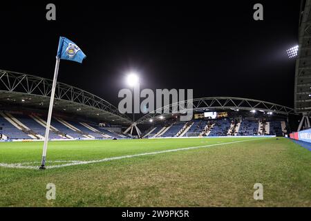 A general view during the Sky Bet Championship match between Huddersfield Town and Middlesbrough at the John Smith's Stadium, Huddersfield on Friday 29th December 2023. (Photo: Chris Donnelly | MI News) Credit: MI News & Sport /Alamy Live News Stock Photo