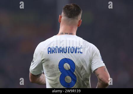 Genoa, Italy. 29th Dec, 2023. Marko Arnautovic of FC Internazionale during the Serie A match at Luigi Ferraris, Genoa. Picture credit should read: Jonathan Moscrop/Sportimage Credit: Sportimage Ltd/Alamy Live News Stock Photo