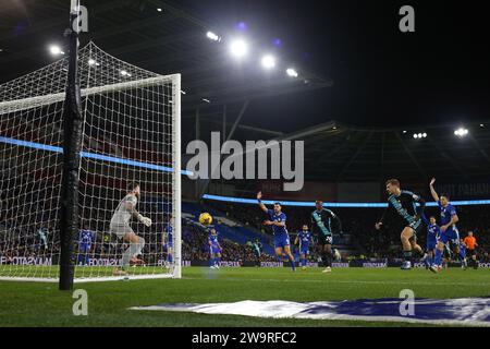 Kiernan Dewsbury-Hall #22 of Leicester City during the game Stock