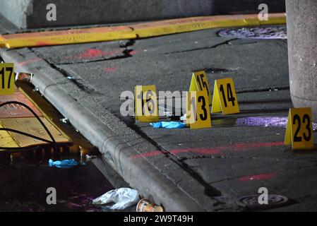 Jamaica, Queens, United States. 30th Dec, 2023. UZI Submachine Gun seen ...