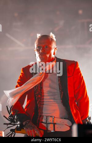 Keith Flint - The Prodigy, V2010, Hylands Park, Chelmsford, Essex, Britain - 22 August 2010 Stock Photo