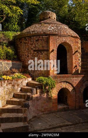 UK, England, Surrey, Compton, Mary Watts’ kiln in garden of Brixbury, former Limnerslease Coach House Stock Photo