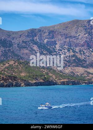 Coast of Diafani, Karpathos Island, Dodecanese, Greece Stock Photo