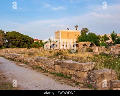Ancient Agora, Kos Town, Kos Island, Dodecanese, Greece Stock Photo