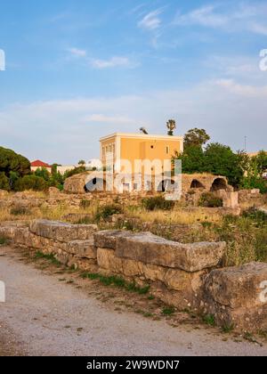 Ancient Agora, Kos Town, Kos Island, Dodecanese, Greece Stock Photo