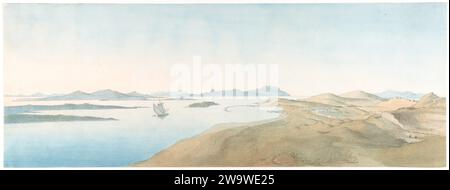 Panorama View on the Islands of Delos 2010 by Johann Michael Wittmer II Stock Photo