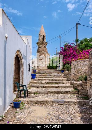 Street of the Old Town, Kos Town, Kos Island, Dodecanese, Greece Stock Photo