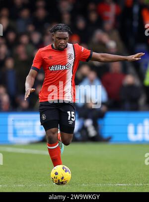 Luton, UK. 30th Dec, 2023. during the Premier League match at Kenilworth Road, Luton. Picture credit should read: David Klein/Sportimage Credit: Sportimage Ltd/Alamy Live News Stock Photo