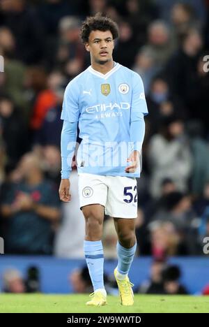 Etihad Stadium, Manchester, UK. 30th Dec, 2023. Premier League Football, Manchester City versus Sheffield United; Oscar Bobb of Manchester City Credit: Action Plus Sports/Alamy Live News Stock Photo