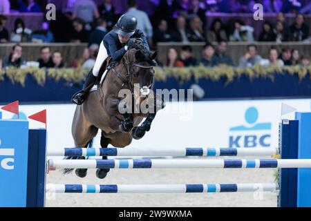 Victoria Gulliksen of Norway with Mistral van de Vogelzang during