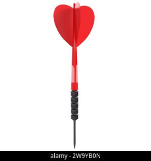 Dart isolated on white background Stock Photo