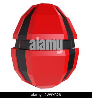 Future Grenade isolated on white background Stock Photo