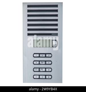 Intercom isolated on white background Stock Photo