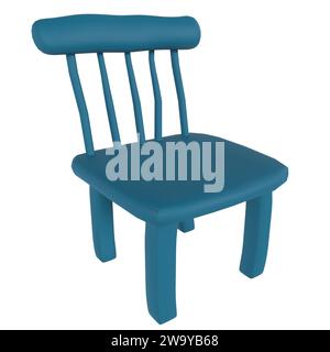Mini Chair isolated on white background Stock Photo