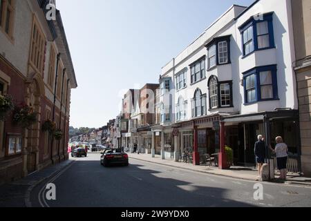 Marlborough, Wiltshire, UK 09 21 2019 The town centre in Marlborough, Wiltshire, UK Stock Photo